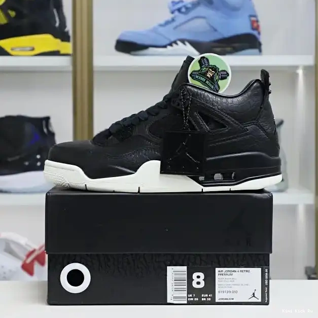 black retro Jordan Kimikick Air 4 ponyhair Jordan 0815